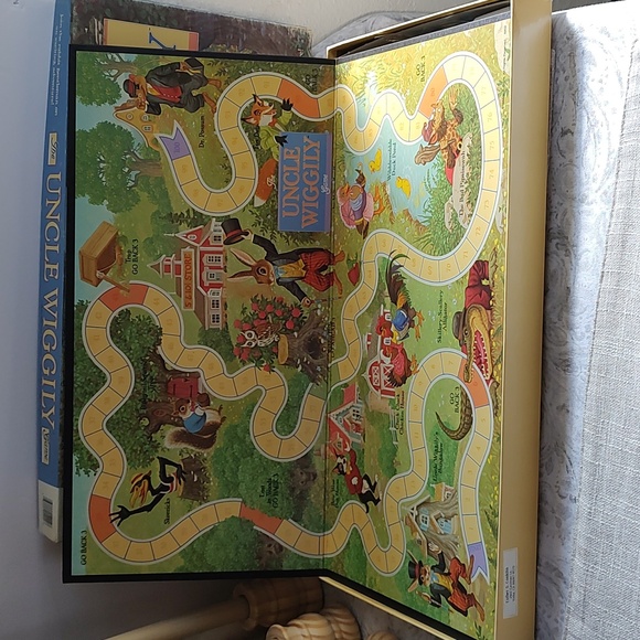 Vintage 1988 The Uncle Wiggily Board Game By Milton Bradley -No instructions - Picture 6 of 10